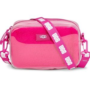 UGG Janey II Clear  Hot Pink Crossbody Bag New Model NWT